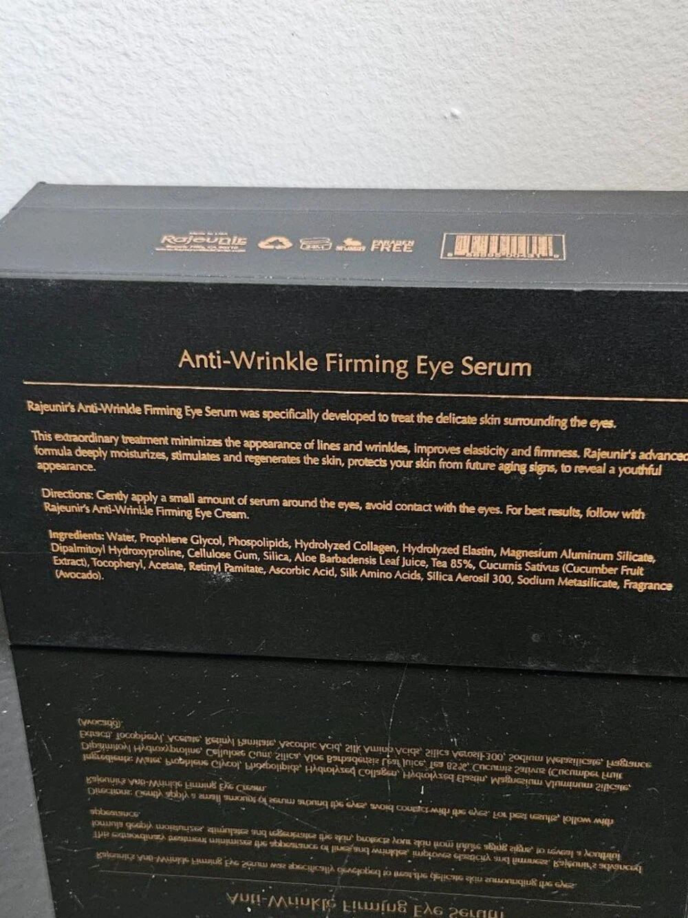 RAJEUNIR ANTI-WRINKLE FIRMING EYE SERUM - 1.01 fl oz \ 30 ml - BRAND NEW- SEALED